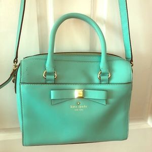 Kate Spade Turquoise Leather Purse